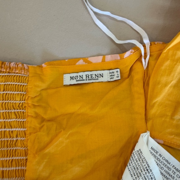 Mon Renn Monarch Halter Crop Top - Picture 5 of 5